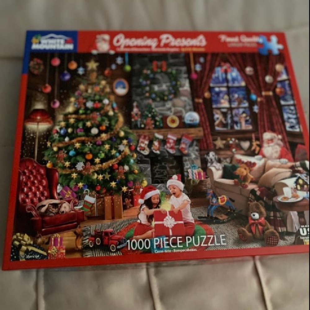 White Mountain Puzzle 1000 piece